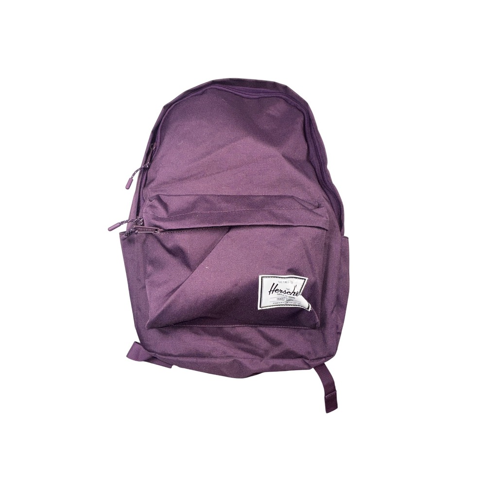 Herschel Supply Co Classic Backpack Purple Canvas Laptop Sleeve School Bag